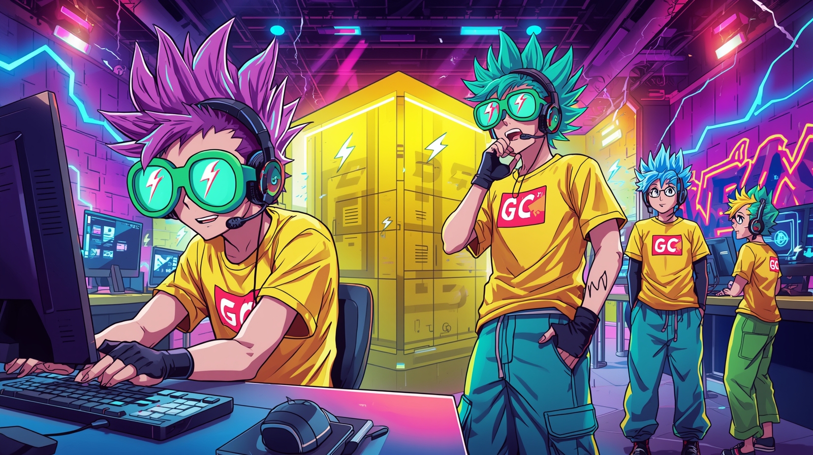 Community collaboration illustration